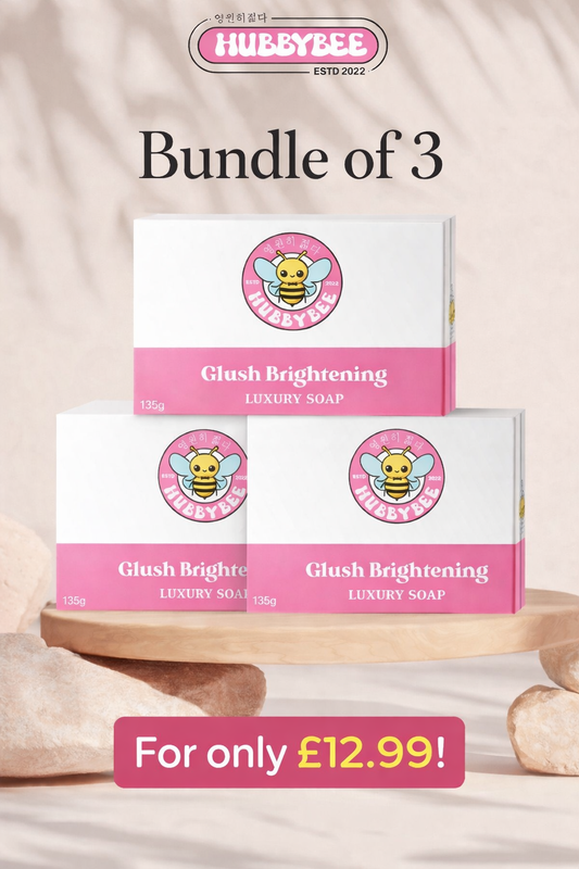Hubbybee Glush Brightening Soap - Bundle of 3!